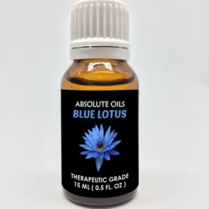 Blue Lotus Absolute Flower Extract Oil Supply in Bulk undiluted Pure Blue lotus oil no carrier oil no chemicals