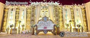 Nayab Walima etapa de decoración con Jhronka musulmán boda escenario Decoración Accesorios hermosa marroquí de la boda de la etapa de decoración - Product Image 2