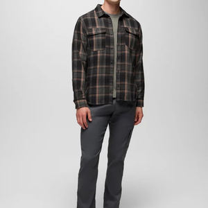 Automne extérieur vêtements quotidiens coton recyclé Polyester tissu Double poche et couture latérale intérieure cachette poche Design flanelle chemise - Product Image 3