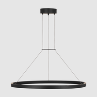 Luminaires et lustres design suspendus en laiton LED modernes de luxe dorés, style industriel simple nordique pour salon