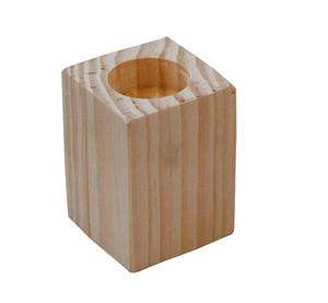 Rustic Wooden <b>Candle</b> Holders Suppliers for Festive Decor - Product Image 4