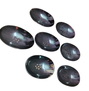 Soporte de jabón de cuerno de búfalo Bandeja Platos de jabón de cuerno Artesanías ecológicas Nuevo estilo Soporte de jabón de cuerno - Product Image 1