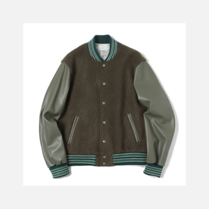 Personnalisable Haute Qualité Plus La Taille Collège Varsity Vestes pour Hommes Hiver Laine Tissu Letterman Bomber Hip Hop Style Stand Your - Product Image 1