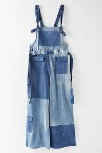 กางเกงยีนส์ผ้ายีนส์สุดคลาสสิกสำหรับผู้หญิงกางเกงขาสั้นวินเทจแบบมีกระดุมสไตล์เรียบง่ายทันสมัยเอี๊ยมฤดูใบไม้ร่วง/ฤดูหนาว - Product Image 5