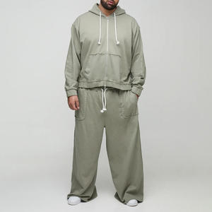 Conjunto Deportivo Personalizado para Hombre, Sudadera con Capucha y Pantalones Deportivos, Chaqueta con Cierre, 100% Algodón, Logotipo Personalizable, Directo de Fábrica - Product Image 3