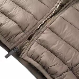 Veste doudoune personnalisée en couleur, taille et logo de votre collection d'hiver, veste doudoune à bulles pour hommes - Product Image 4