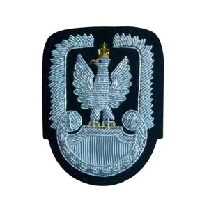 Écussons brodés personnalisés de haute qualité avec logo sur mesure, à coudre, pour chapeaux et accessoires vestimentaires décoratifs - Product Image 1