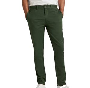 Pantalones chinos de golf personalizados para hombre transpirables Pantalones chinos informales ajustados elásticos de alta calidad para hombre - Product Image 2