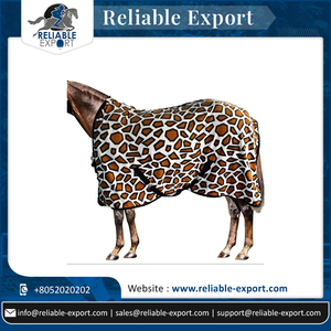 Tapis de cheval d'hiver de qualité avec imprimé étoile anti-boulochage doublure en nylon de remplissage en coton imperméable à prix économique - Product Image 4