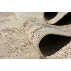 Grand tapis turc de 5x9,3 pieds, tapis persan vintage brun - Product Image 5