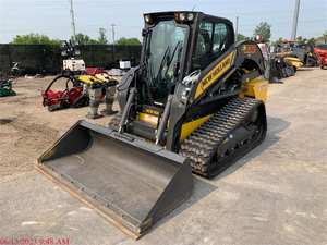 C332 pour chargeuse compacte mini chargeuse frontale sur chenilles d'occasion avec moteur pour déplacer des bûches et des travaux de tracteur - Product Image 5