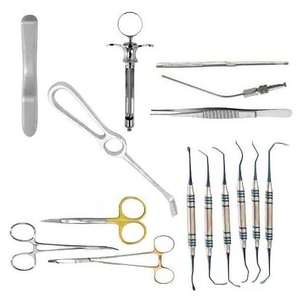 17 PCS Ensemble d'instruments de levage de sinus d'implant dentaire Ensemble d'instruments chirurgicaux à alimentation manuelle - Product Image 6
