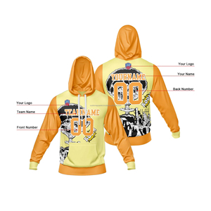 Sudadera con Capucha Extra Grande de Estilo Urbano, 100% Algodón de Alta Calidad, Sudadera Lisa con Capucha y Hombros Caídos para Hombre, Ropa Urbana, Venta al por Mayor - Product Image 2
