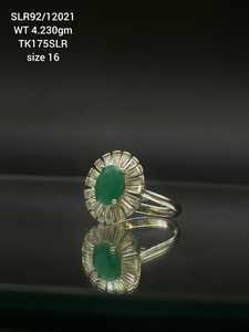 แหวนเพชรคริสตัลสีผสม2024สำหรับสตรีแหวนเซอร์โคเนียมที่สวยงามหรูหราวงแหวนพลอย S925สีเงินฝังขนาดเล็ก - Product Image 3