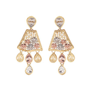 3 Tone Short Necklace Set, Fashion Jewelry, Luxury <b>Artificial</b> Jewelry, Modern 3 Tone Jewelry Set, Forming Jewelry Set Tri Color - Product Image 4