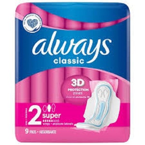 Toallas Femeninas Always Radiant, Talla 4, 60 Unidades, Absorbencia Nocturna, Con Alas, Perfumadas - Product Image 1