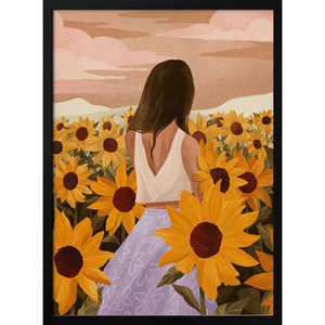 Support de toile pour peinture « Soirées de tournesols » - Product Image 5