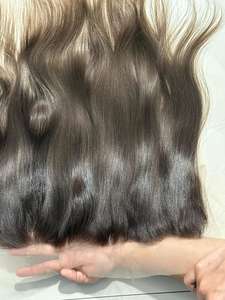 วิกผมตรงแบบอินเดียดิบพร้อมชุดปิด13X6วิกต่อผมมนุษย์ผมแท้แบบเรมี่ - Product Image 2