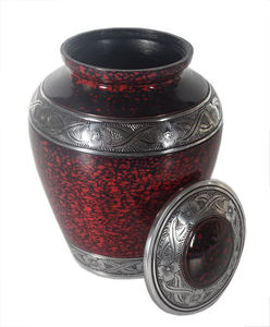 NOUVEL ARRIVAGE VENTE COMPLÈTE CENDRES HUMAINES URNE MÉTAL CLASSIQUE FOURNITURES FUNÉRAIRES URNE POUR CENDRES HUMAINES - Product Image 2