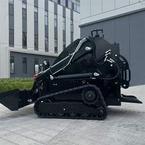 Ce chứng nhận Skid chỉ đạo Bộ nạp với EPA động cơ nhỏ hàng đầu nhỏ gọn đứng trên theo dõi mini loader với gốc cây máy xay miễn phí vận chuyển - Product Image 2