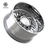 Jantes forgées sur mesure DW en argent, concaves profondes, 20, 22, 24, 26, 28 pouces, pour camion, 8x170, 8x180, 8x200, pour Ford F150 F250