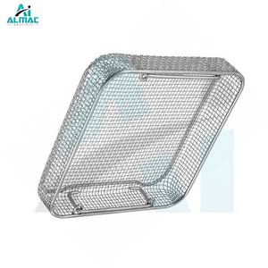 Canasta Manual ALMAC 2025 con Base Plana y Laterales Perforados, Instrumento Confiable para un Manejo Seguro en Clínicas Médicas, Almacenamiento con Certificación CE - Product Image 6