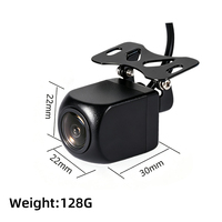 Caméra de recul HD 1080P avec vision nocturne et détection d'angle mort par IA, étanche IP68, câble de 5 m, système radar pour camion, bus, remorque
