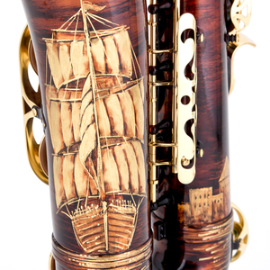 แซ็กโซโฟนทาสีแซกโซโฟนเทเนอร์มืออาชีพ - Product Image 3