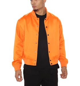 Chaqueta Bomber de Satén para Hombre, Diseño Nuevo 2025, Cortavientos, Estilo Universitario, Informal, de Invierno, para Hombre - Product Image 5