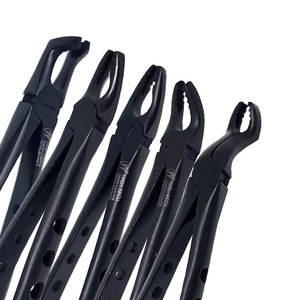 Juego de 5 piezas de acero inoxidable de grado quirúrgico de alta calidad, pinzas de extracción dentales de agarre profundo precisas, Manual dentado - Product Image 2