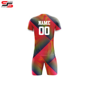 Sublimación caliente Hombres Camisetas de fútbol Camiseta de fútbol Uniforme de fútbol de manga corta Pantalones cortos de fútbol Uniformes de fútbol de entrenamiento - Product Image 2