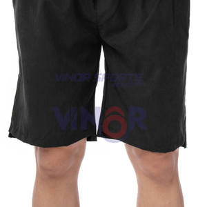 กางเกงขาสั้นผ้าฝ้ายขนแกะลำลอง100% พอดีกับกระเป๋าข้างและหลังกางเกงขาสั้นลายถนนสูงสไตล์สตรีท - Product Image 6