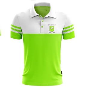 Poliéster/algodón para hombre personalizado para camisas bordado Logo verano suave Jersey Plaid alta calidad transpirable ropa informal - Product Image 5