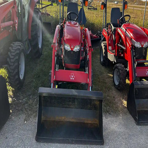 Tracteur agricole d'occasion Massey Ferguson GC1725 GC2400 4x4 avec pompe et roulement, moteur Cummins 185 CV - À vendre - Product Image 1