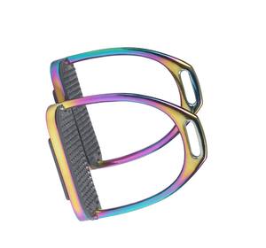 Nouvelle arrivée 304 étriers d'équitation en acier inoxydable réutilisables poignée de sécurité légère et durable grand animal exportation de gros - Product Image 1