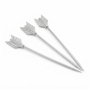 Palillos para Cócteles Arrow, Herramientas de Bar de Metal, Estilo Clásico, Reutilizables, Accesorios para Cócteles, Cerveza y Bebidas, Herramientas para Bartender - Product Image 1