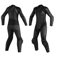Traje de Cuero para Carreras de Motos, Unisex, Personalizado, Transpirable, Resistente al Viento e Impermeable, Manga Larga, Diseño Impreso en la Parte Delantera