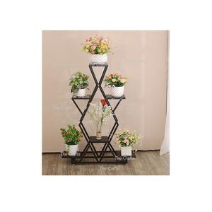 Soporte para Macetas de Hierro Color Negro con Soporte para Macetas de Flores de Jardín de la Más Alta Calidad para Decoración del Hogar - Product Image 5