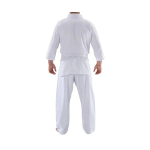 ชุดยูโดคาราเต้บีเจเจ ผ้าโพลีเอสเตอร์/คอตตอน คุณภาพสูง ออกแบบโลโก้ตามสั่ง สำหรับผู้ใหญ่ ยูนิเซ็กซ์ ชุดศิลปะการต่อสู้-ขายส่ง รับผลิตแบบ OEM/ODM - Product Image 6