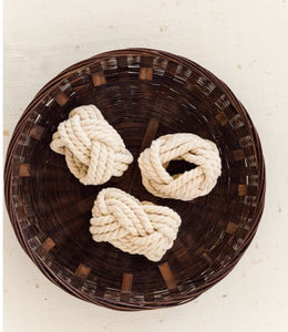 Rondes de serviette de corde, ronds de serviette nautique, porte-serviettes, ronds de serviette neutres, décor nautique - Product Image 4