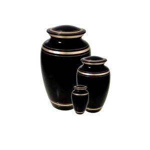 Artesanía india de calidad garantizada, estilo americano, ecológico, biodegradable, de aluminio, para recuerdo, cremación, juego de 3 piezas con forma, lo último. - Product Image 1