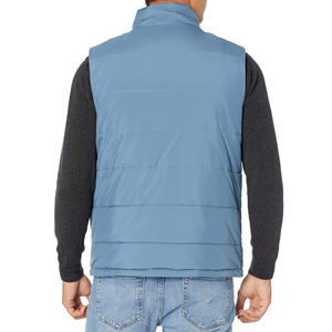 เสื้อกั๊กพัฟเฟอร์คุณภาพสูงสั่งทำพิเศษสำหรับผู้ชาย พร้อมโลโก้สั่งทำ เสื้อแจ็คเก็ตพัฟเฟอร์แบบไม่มีแขนสำหรับผู้ชาย เสื้อกั๊กพัฟเฟอร์แบบเย็บติดกัน ระบายอากาศได้ดี พับเก็บได้ - Product Image 2