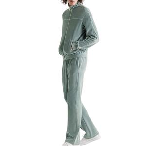 Survêtement en velours anti-rides pour hommes, qualité supérieure, dernières tendances, top ventes, Survêtement en velours entièrement personnalisé - Product Image 1