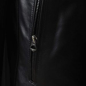 Veste en cuir de laine personnalisée pour hommes design de style de rue de haute qualité pour l'hiver vente en gros de nouvelle veste à la mode - Product Image 5