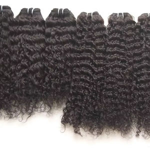 ผมมนุษย์บริสุทธิ์เรมี่20-30นิ้วมาใหม่เครื่องทำลอนร่างกายแบบนุ่มผมคนอินเดียทอสองชั้น - Product Image 1