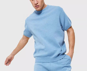 Wholesale Summer <b>Men's</b> Breathable Street Style <b>Short</b> Sets Custom Logo 100% Cotton Oversized Shirt & <b>Shorts</b> 2-Piece Set - Product Image 1