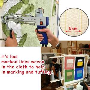 Tissu <span class=keywords><strong>de</strong></span> touffetage <span class=keywords><strong>de</strong></span> tapis primaire personnalisé en stock prêt pour les moines <span class=keywords><strong>de</strong></span> Newhands tissu d'aiguille <span class=keywords><strong>de</strong></span> poinçon pour le tissu <span class=keywords><strong>de</strong></span> touffetage <span class=keywords><strong>de</strong></span> pistolet <span class=keywords><strong>de</strong></span> touffetage - Product Image 5