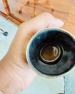 Copa de cuerno vikingo de Búfalo con latón - Product Image 2