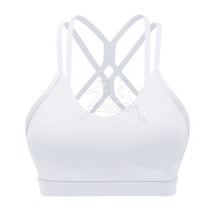 Fabriqué au Pakistan Soutien-gorge de sport pour femmes Vêtements actifs Soutien-gorge de sport Spandex Polyester Spandex/soutien-gorge de sport en nylon - Product Image 3