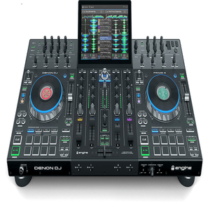 AUTHENTIC Denon DJ Prime4 4 Channel Standalone DJ System Serato DJ Controller Black - Product Image 5